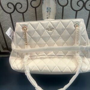 Kate Spade nwt white tote